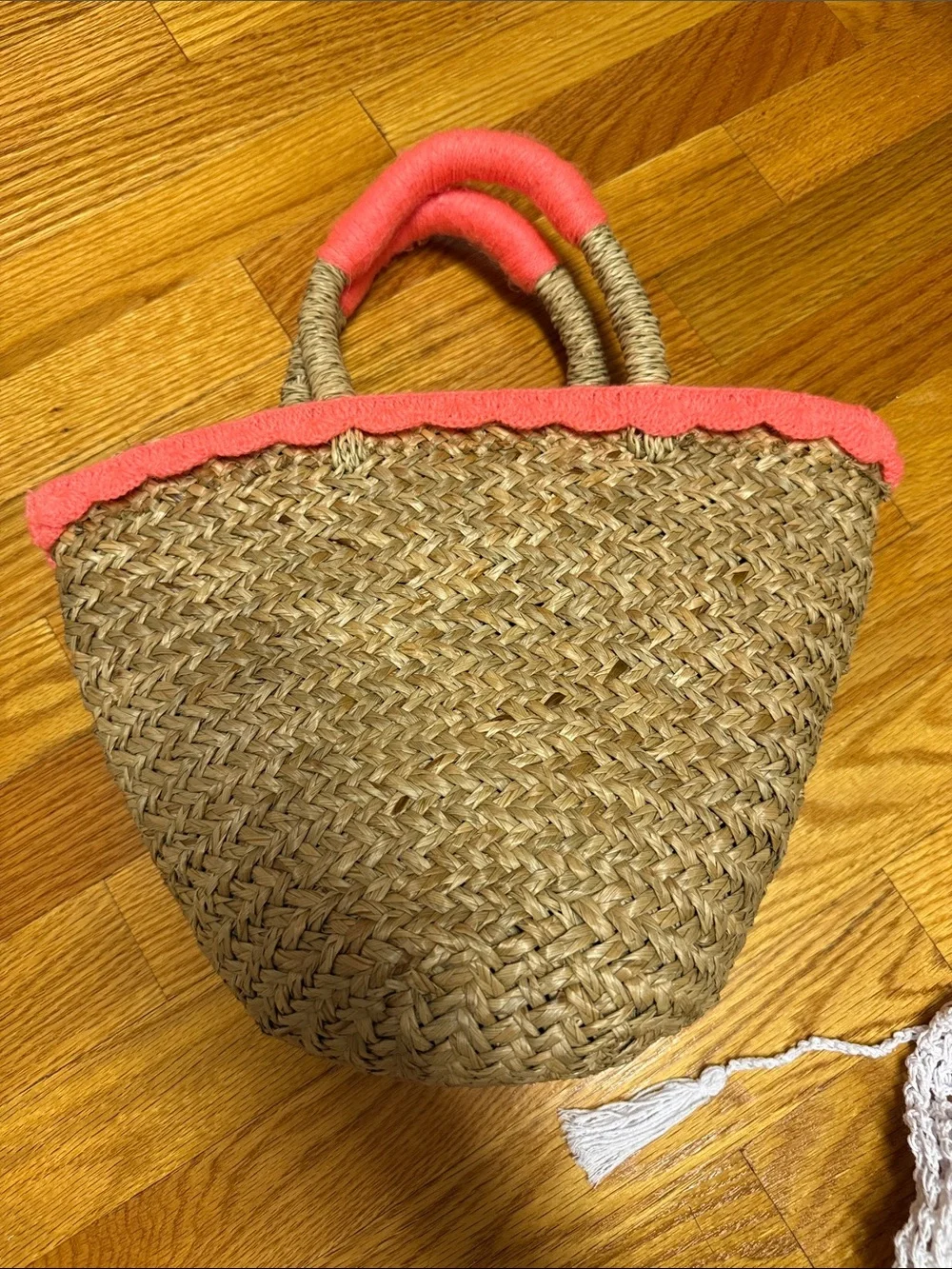 White Crochet Skirt & shirt with hat & bag